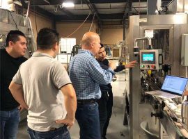 Efter salg installation maskiner