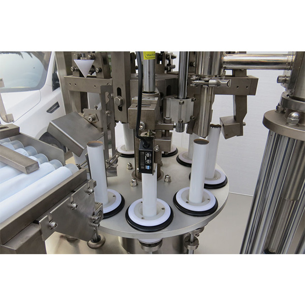 Automatisk skopolitisk blød rørpåfyldningsmaskine