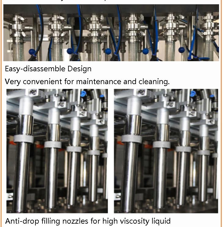 Billig påfyldningspakke jar honning tappemaskine