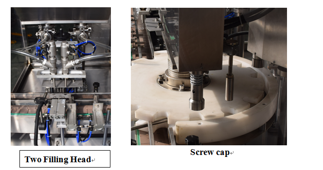 KPGX-1 sirupflaskepåfyldningsmaskine til narkotika