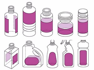 Automatisk mærkningsmaskine til to sider