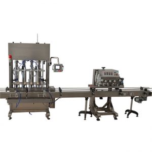 Automatisk flydende tappingsudstyr 50 ml medicinsk alkoholpåfyldningsmaskine