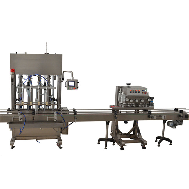 Automatisk flydende tappingsudstyr 50 ml medicinsk alkoholpåfyldningsmaskine